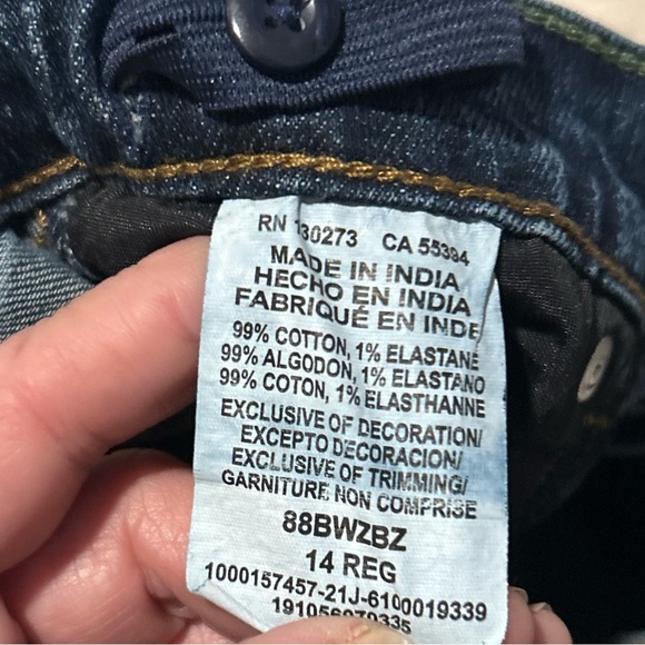 Wrangler Retro Slim Straight Jeans 14 Reg back to school 30% off w ♥️ - Picture 6 of 8